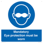 M10369: Mandatory eye protection must be worn
