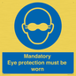 M10369: Mandatory eye protection must be worn