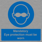 M10369: Mandatory eye protection must be worn