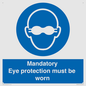 M10369: Mandatory eye protection must be worn