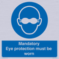 M10369: Mandatory eye protection must be worn