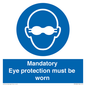M10369: Mandatory eye protection must be worn