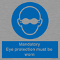 M10369: Mandatory eye protection must be worn