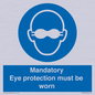 M10369: Mandatory eye protection must be worn