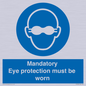 M10369: Mandatory eye protection must be worn