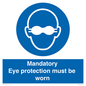 M10369: Mandatory eye protection must be worn