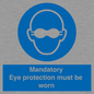 M10369: Mandatory eye protection must be worn