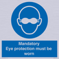 M10369: Mandatory eye protection must be worn