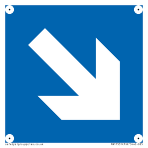 MA11531: Custom Mandatory: Down right arrow