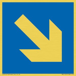 MA11531: Custom Mandatory: Down right arrow