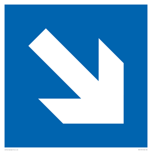 MA11531: Custom Mandatory: Down right arrow