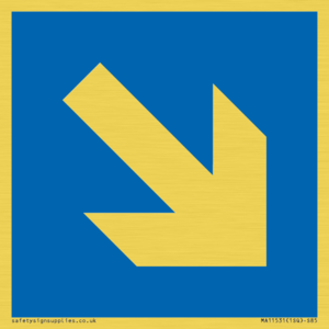 MA11531: Custom Mandatory: Down right arrow