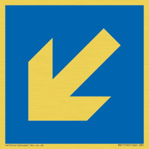 MA11535: Custom Mandatory: Down left arrow