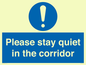 MA12132: Please stay quiet in the corridor