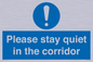 MA12132: Please stay quiet in the corridor