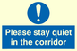 MA12132: Please stay quiet in the corridor