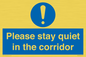 MA12132: Please stay quiet in the corridor