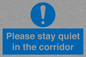 MA12132: Please stay quiet in the corridor