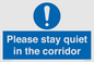 MA12132: Please stay quiet in the corridor