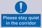 MA12132: Please stay quiet in the corridor