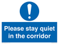 MA12132: Please stay quiet in the corridor
