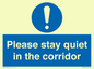 MA12132: Please stay quiet in the corridor