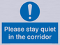 MA12132: Please stay quiet in the corridor