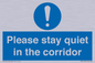 MA12132: Please stay quiet in the corridor