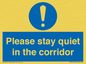 MA12132: Please stay quiet in the corridor