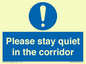 MA12132: Please stay quiet in the corridor