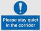 MA12132: Please stay quiet in the corridor