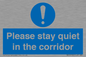 MA12132: Please stay quiet in the corridor