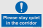 MA12132: Please stay quiet in the corridor