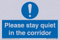 MA12132: Please stay quiet in the corridor