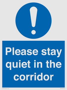 MA12132: Please stay quiet in the corridor