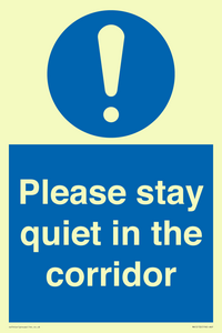 MA12132: Please stay quiet in the corridor