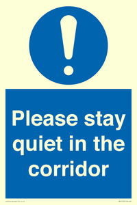 MA12132: Please stay quiet in the corridor
