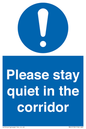 MA12132: Please stay quiet in the corridor