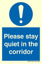 MA12132: Please stay quiet in the corridor