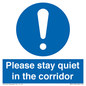 MA12132: Please stay quiet in the corridor