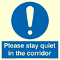 MA12132: Please stay quiet in the corridor