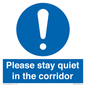 MA12132: Please stay quiet in the corridor