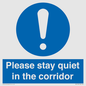 MA12132: Please stay quiet in the corridor