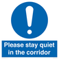 MA12132: Please stay quiet in the corridor