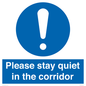 MA12132: Please stay quiet in the corridor