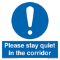 MA12132: Please stay quiet in the corridor
