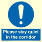 MA12132: Please stay quiet in the corridor