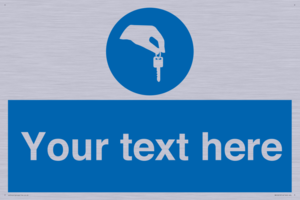 MA12619: Custom Mandatory Keys Sign