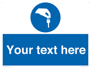 MA12619: Custom Mandatory Keys Sign