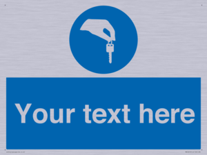 MA12619: Custom Mandatory Keys Sign